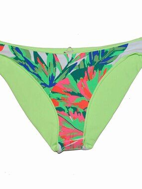 NWT Maaji Reversible Floral & Neon Sublimity Reversible Bikini Bottom Medium M